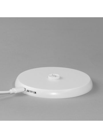 FH Lighting Ledtafellamp "Cosenza 2.0" wit - (H)34 x Ø 11 cm