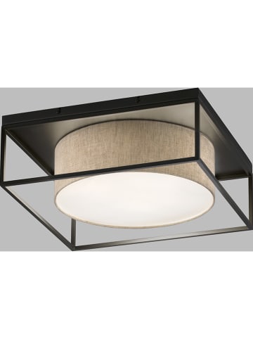 FISCHER & HONSEL Plafonnière "Carre" beige - (L)50 x (B)50 cm