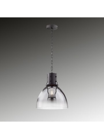 FISCHER & HONSEL Lampa wisząca "Londo" w kolorze szarym - Ø 30 cm