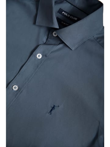Polo Club Blouse - slim fit - donkerblauw