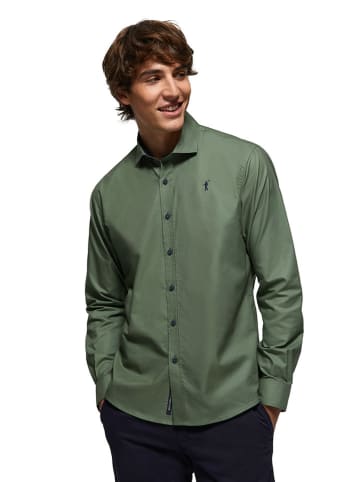 Polo Club Koszula - Slim fit - w kolorze khaki