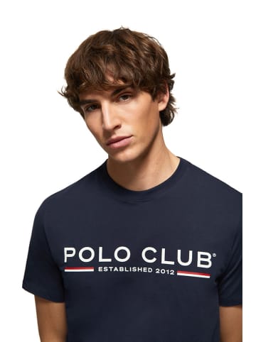 Polo Club Shirt in Dunkelblau