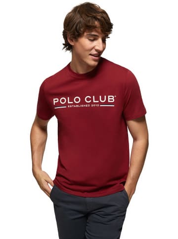 Polo Club Shirt in Bordeaux