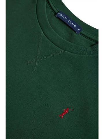 Polo Club Sweatshirt in Grün