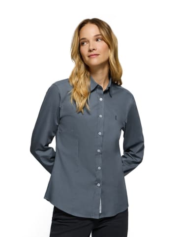 Polo Club Blouse - slim fit - blauw