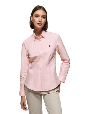 Polo Club Blouse - slim fit - lichtroze