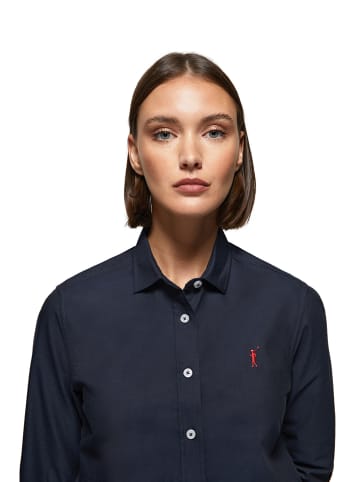 Polo Club Blouse - regular fit - donkerblauw