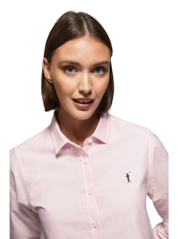 Polo Club Koszula - Comfort fit - w kolorze jasnoróżowo-białym