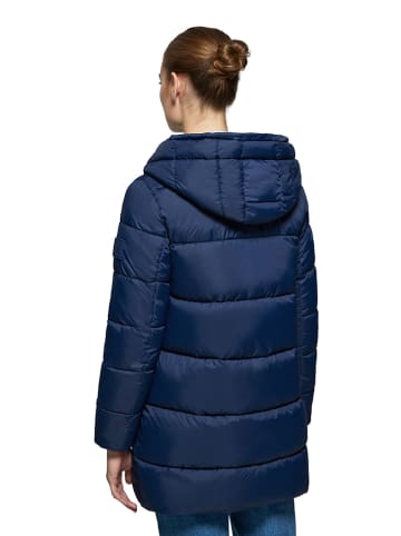 Polo Club Dwustronny płaszcz zimowy w kolorze granatowo-błękitnym