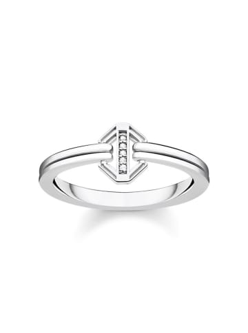 Thomas Sabo Silber-Ring mit Diamant