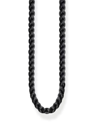 Thomas Sabo Halskette in Schwarz - (L)100 cm