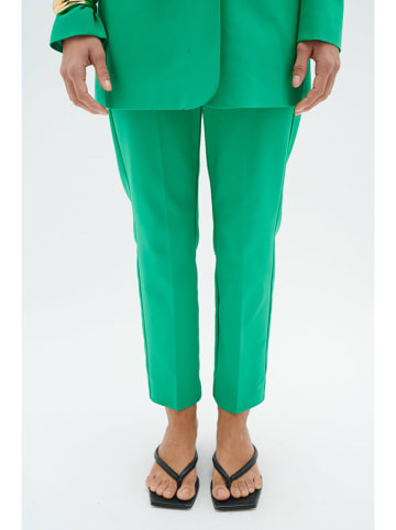 InWear Spodnie w kolorze zielonym