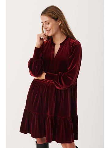 PART TWO Kleid in Bordeaux