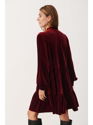 PART TWO Kleid in Bordeaux