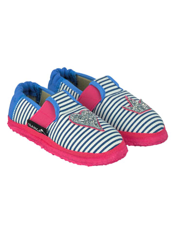 Nanga shoes Hausschuhe in Blau/ Pink