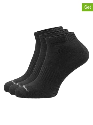 Nanga shoes 3er-Set: Socken in Schwarz