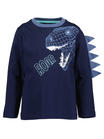 Blue Seven Longsleeve donkerblauw