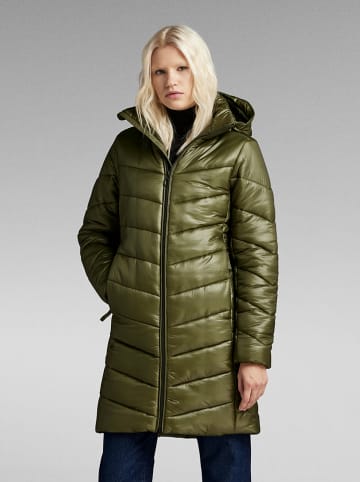 G-Star Steppmantel in Khaki