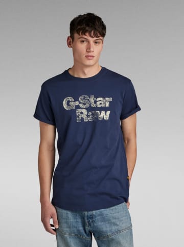 G-Star Koszulka w kolorze granatowym