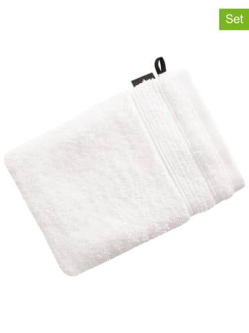 Vossen 3-delige set: washandjes "Balance" wit
