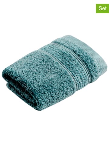 Vossen 3-delige set: washandjes "Balance" turquoise