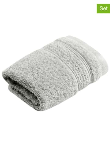 Vossen 3-delige set: washandjes "Balance" grijs