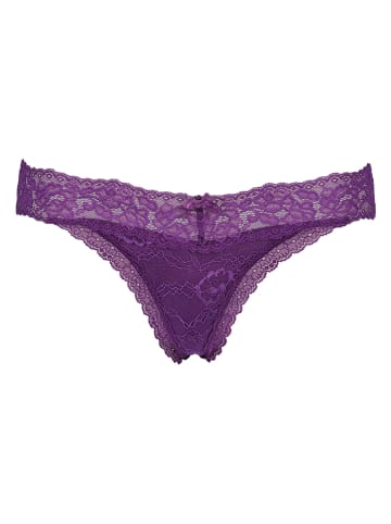 Hunkemöller 3er-Set: Strings in Beige/ Rosé/ Pflaume