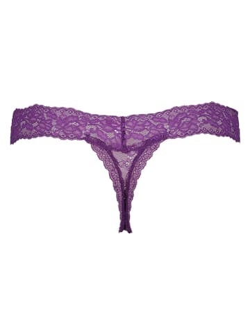 Hunkemöller 3er-Set: Strings in Beige/ Rosé/ Pflaume