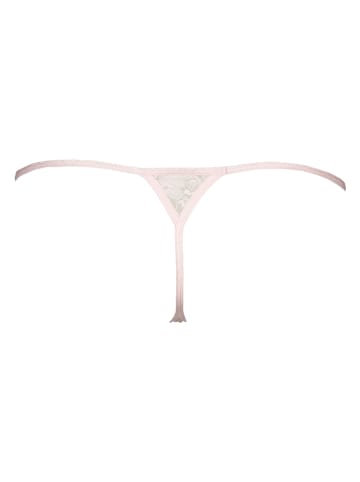Hunkemöller 6-delige set: strings beige/rosé/pruimkleurig