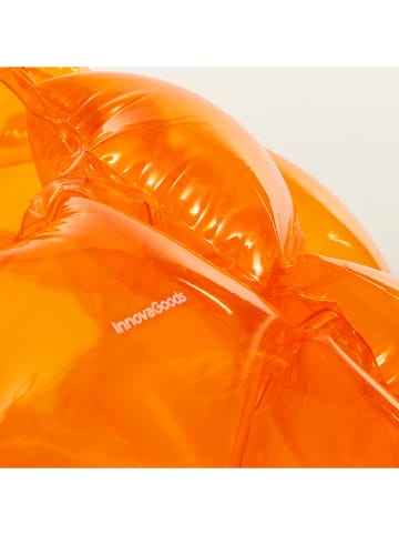 InnovaGoods 2er-Set: Aufblasbare Bälle in Orange/ Hellblau