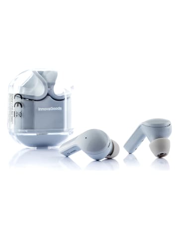 InnovaGoods Bluetooth in-ear hoofdtelefoon grijs