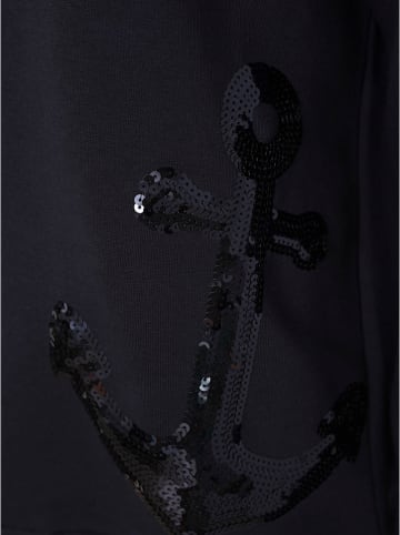 Zwillingsherz Bluza "Solveig" w kolorze czarnym