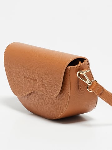 Christian Laurier Leren schoudertas "Loewe" camel - (B)24 x (H)15 x (D)9 cm
