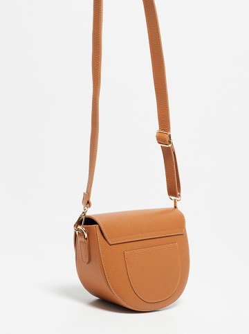 Christian Laurier Leren schoudertas "Loewe" camel - (B)24 x (H)15 x (D)9 cm