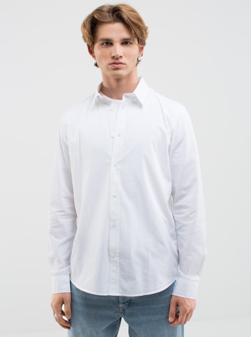 BIG STAR Koszula "Misip" - Regular fit - w kolorze białym
