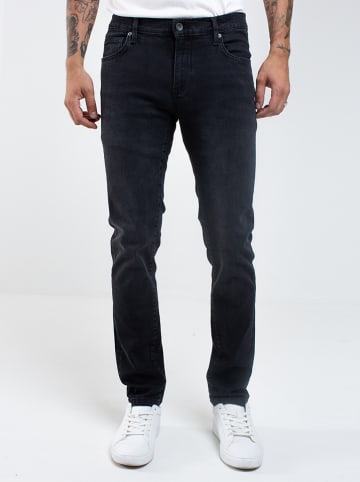 BIG STAR Spijkerbroek "Nader" - skinny fit - zwart