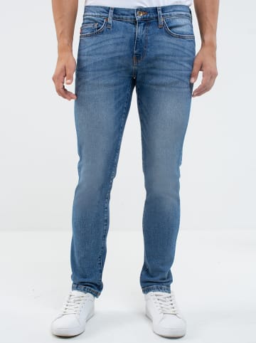 BIG STAR Dżinsy "Terry Slim" - Slim fit - w kolorze niebieskim
