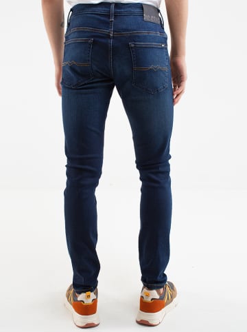 BIG STAR Dżinsy "Deric" - Skinny fit - w kolorze granatowym