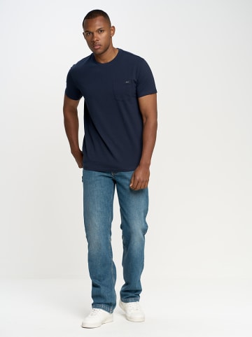 BIG STAR Shirt "Carbon" donkerblauw