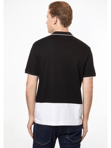 Calvin Klein Koszulka polo w kolorze biało-czarnym