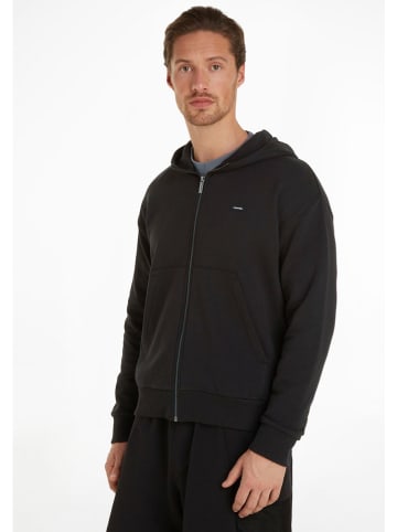 Calvin Klein Sweatjacke in Schwarz