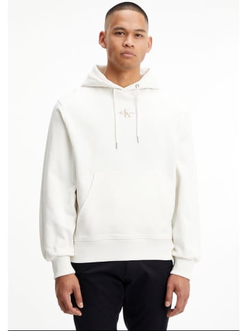 Calvin Klein Hoodie in Creme