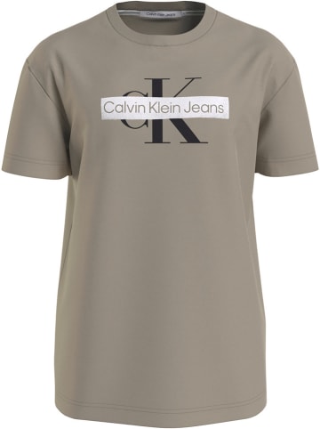 Calvin Klein Koszulka w kolorze beżowym