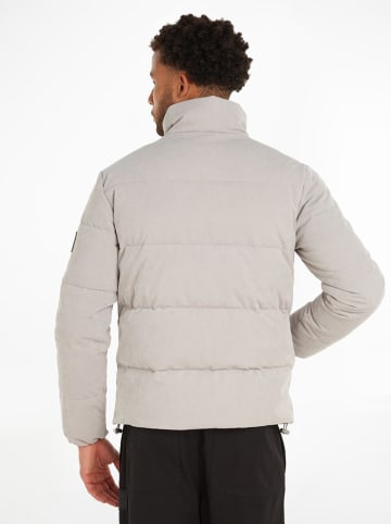 Calvin Klein Winterjacke in Hellgrau