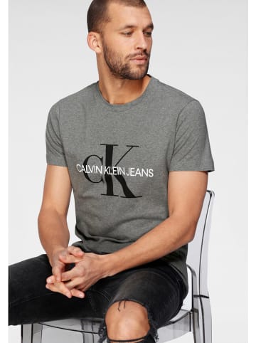 Calvin Klein Koszulka w kolorze szarym