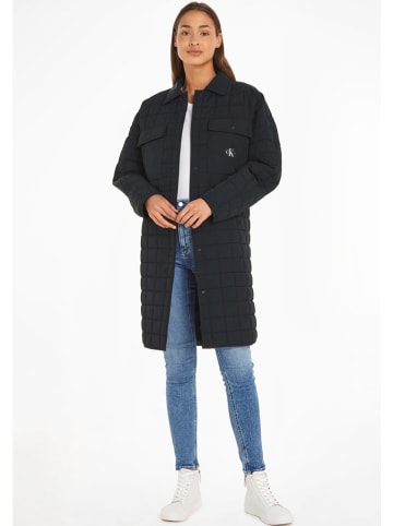 Calvin Klein Steppmantel in Schwarz