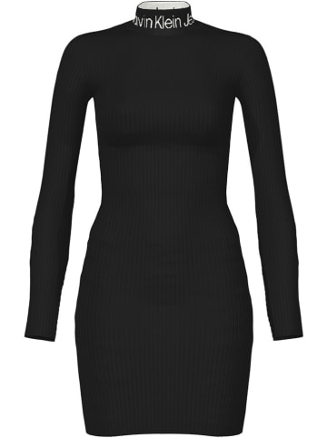 Calvin Klein Sukienka dzianinowa w kolorze czarnym