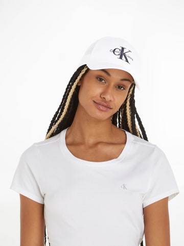 Calvin Klein Cap in Weiß