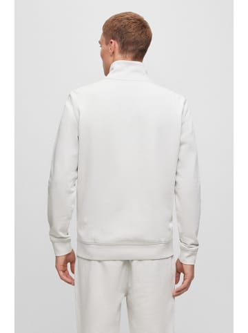 Hugo Boss Fashion Sweatjacke in Hellgrau