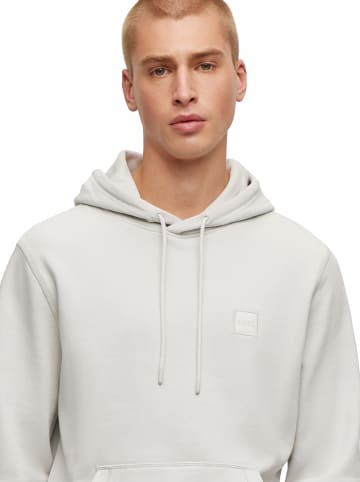 Hugo Boss Hoodie in Hellgrau